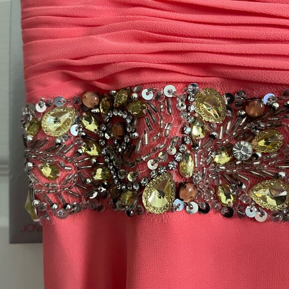 Jovani Cora Strapless Evening Prom Gown NWT - Picture 7 of 10